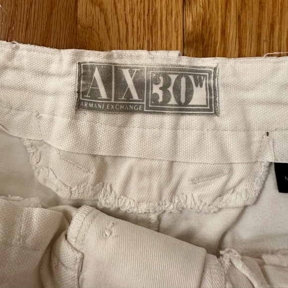 Armani Exchange White Shorts - Picture 4 of 5